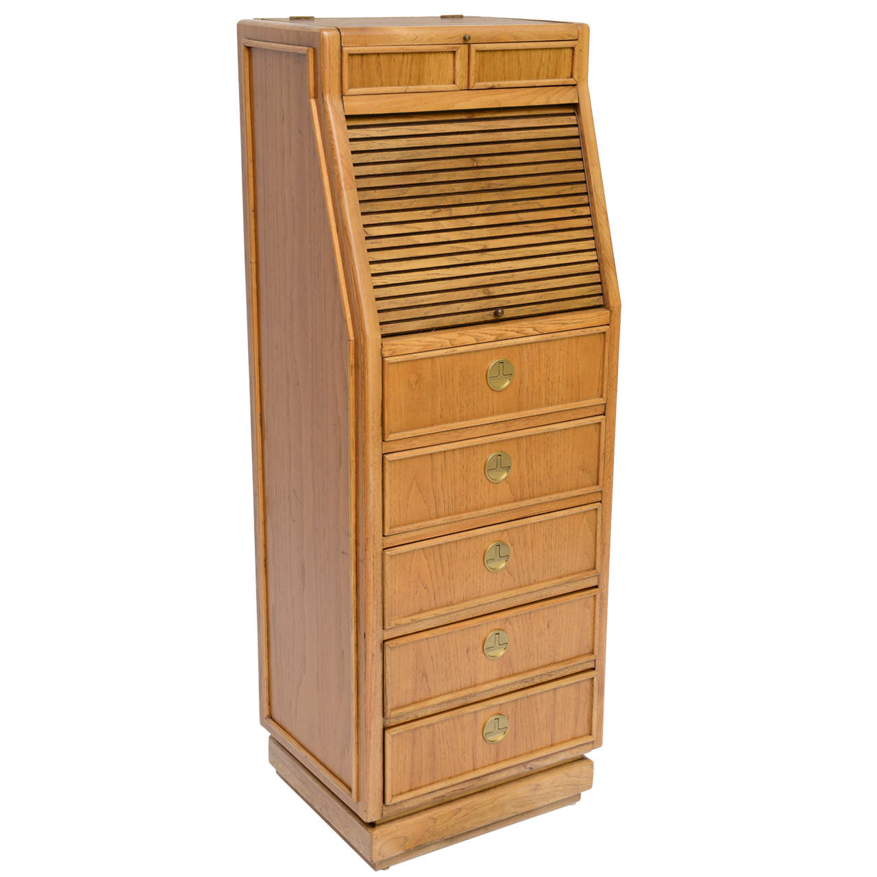 Sold Campaign Style Tall Slender Dresser Valet By American Of