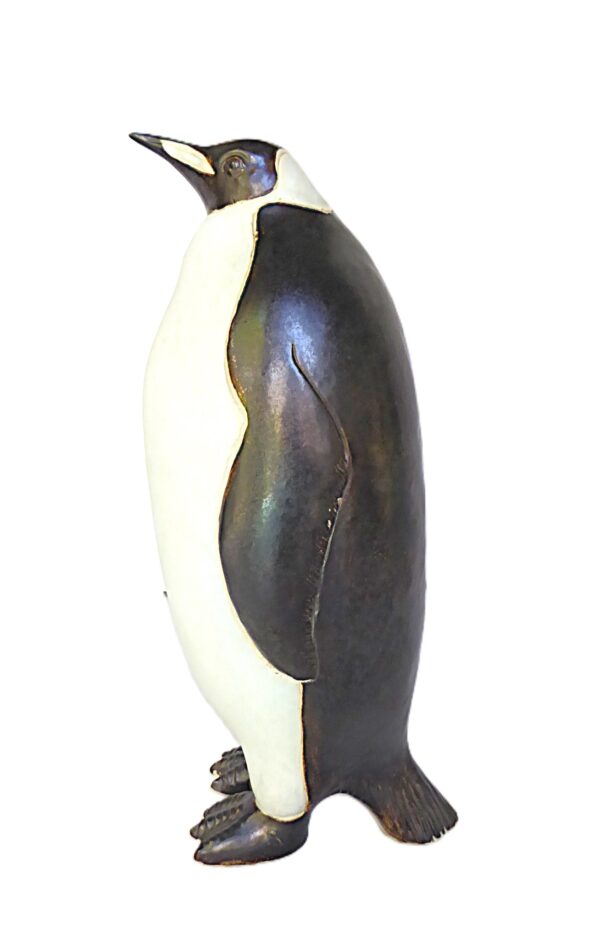 Large Vintage Scandinavian Modern Ceramic Penguin 1960s